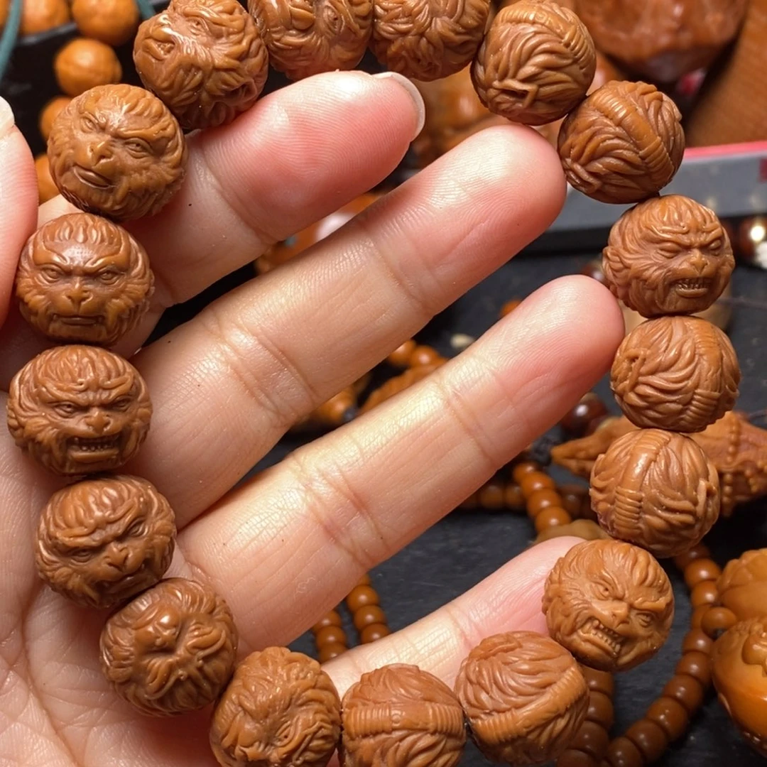 手串猴头核桃猴头