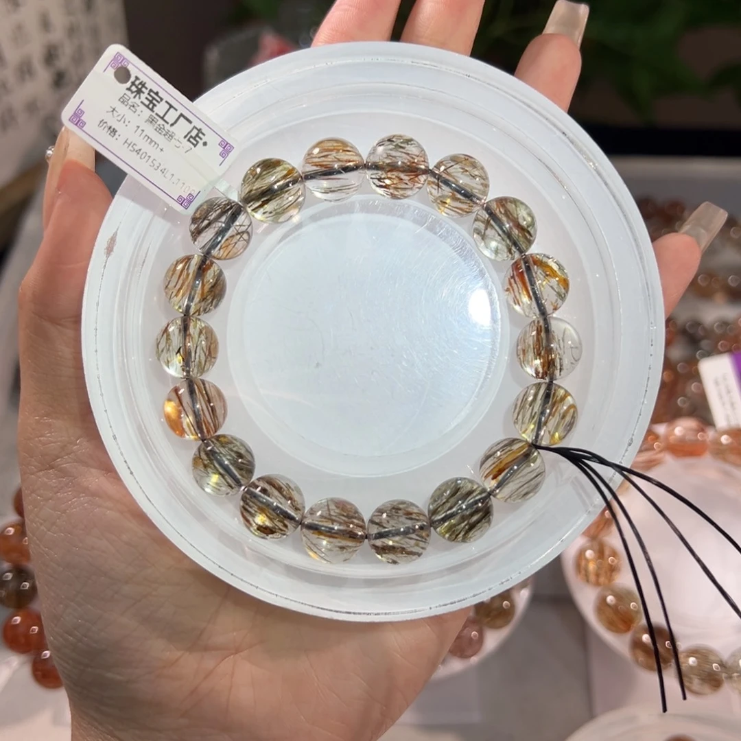 水晶未镶嵌手链11m