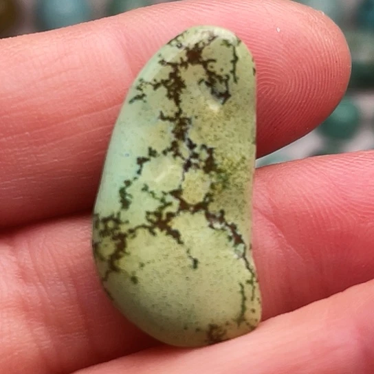 绿松石未镶嵌吊坠(不含链)