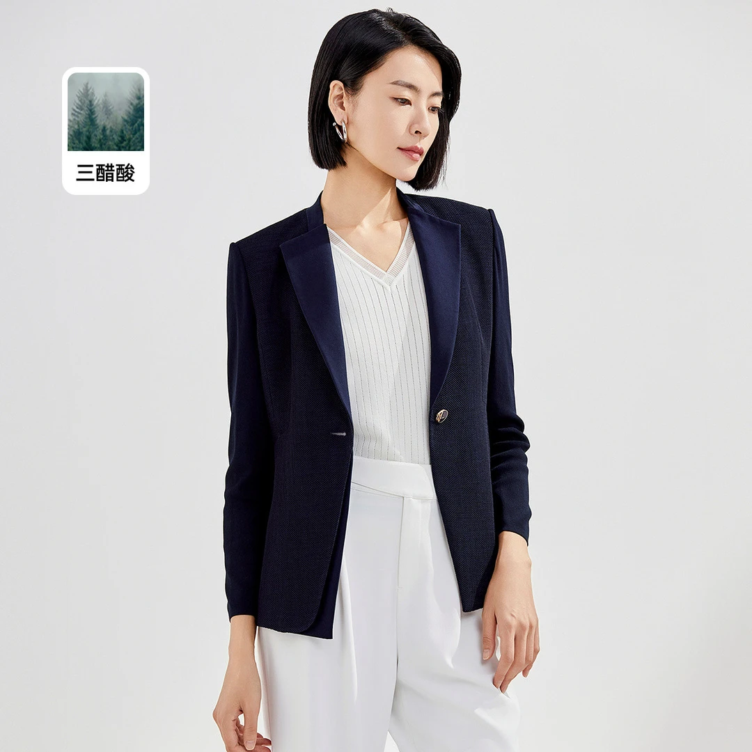 【婷婷专属】【一粒扣气质西服】商务通勤高级感纯色外套女