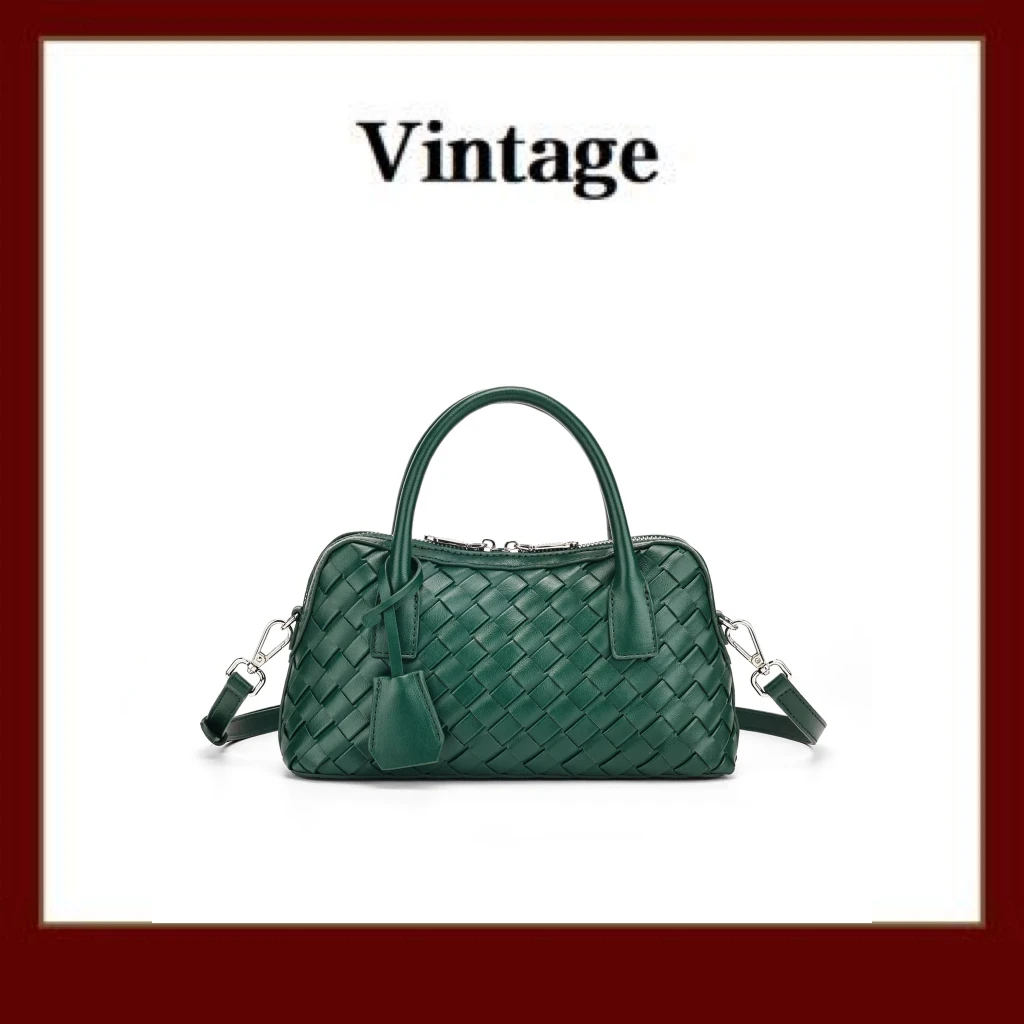 FIMKA绿色手提单肩斜挎包