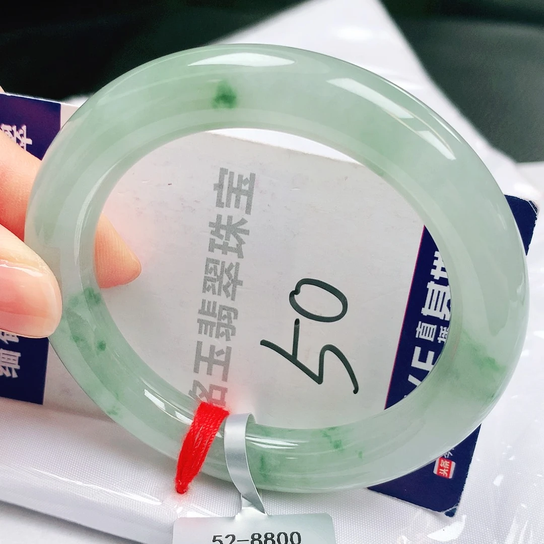 翡翠未镶嵌手镯缅甸天然a货翡翠