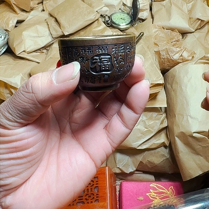 铜器摆件收收藏藏