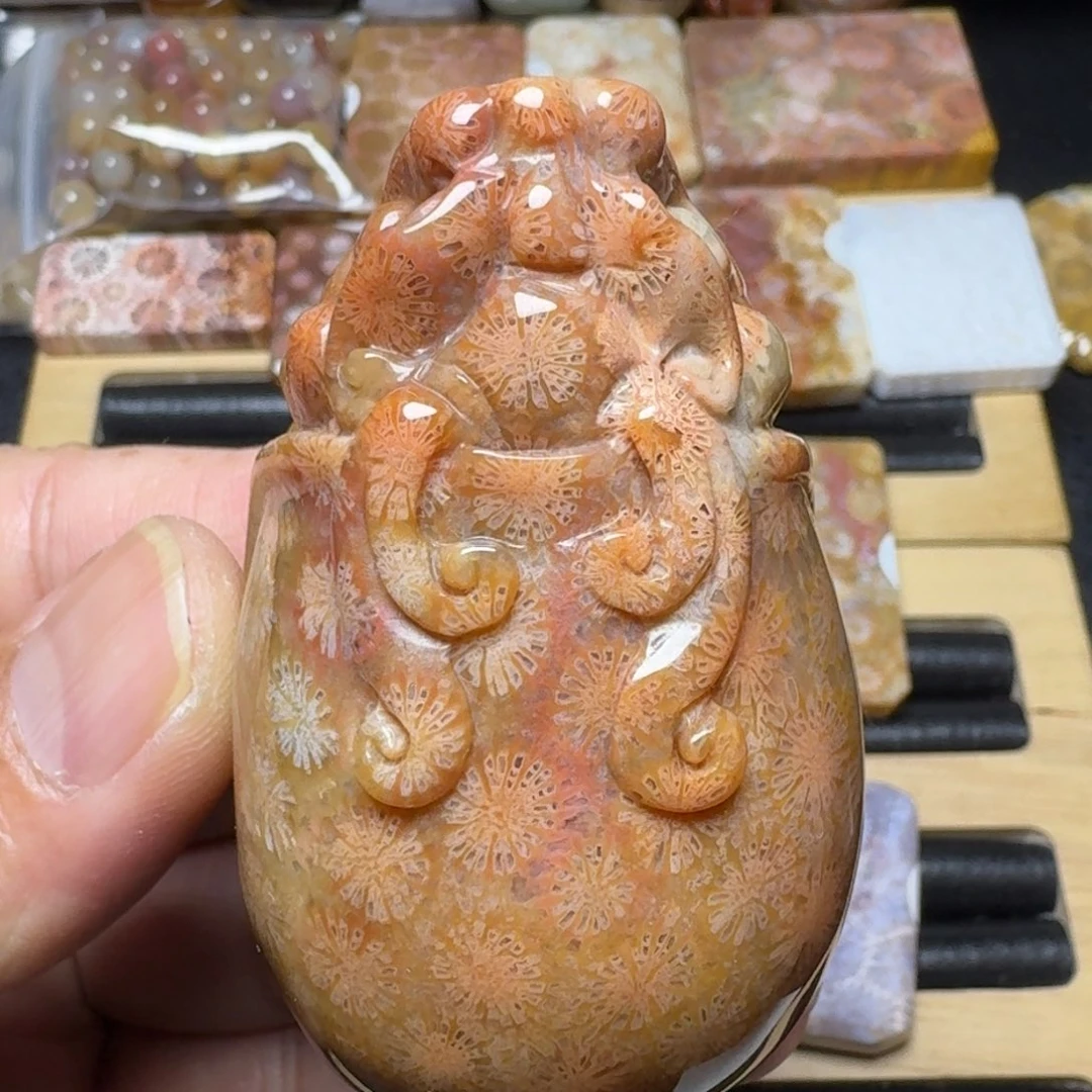 硅化玉纯天然色有机玉石未镶嵌