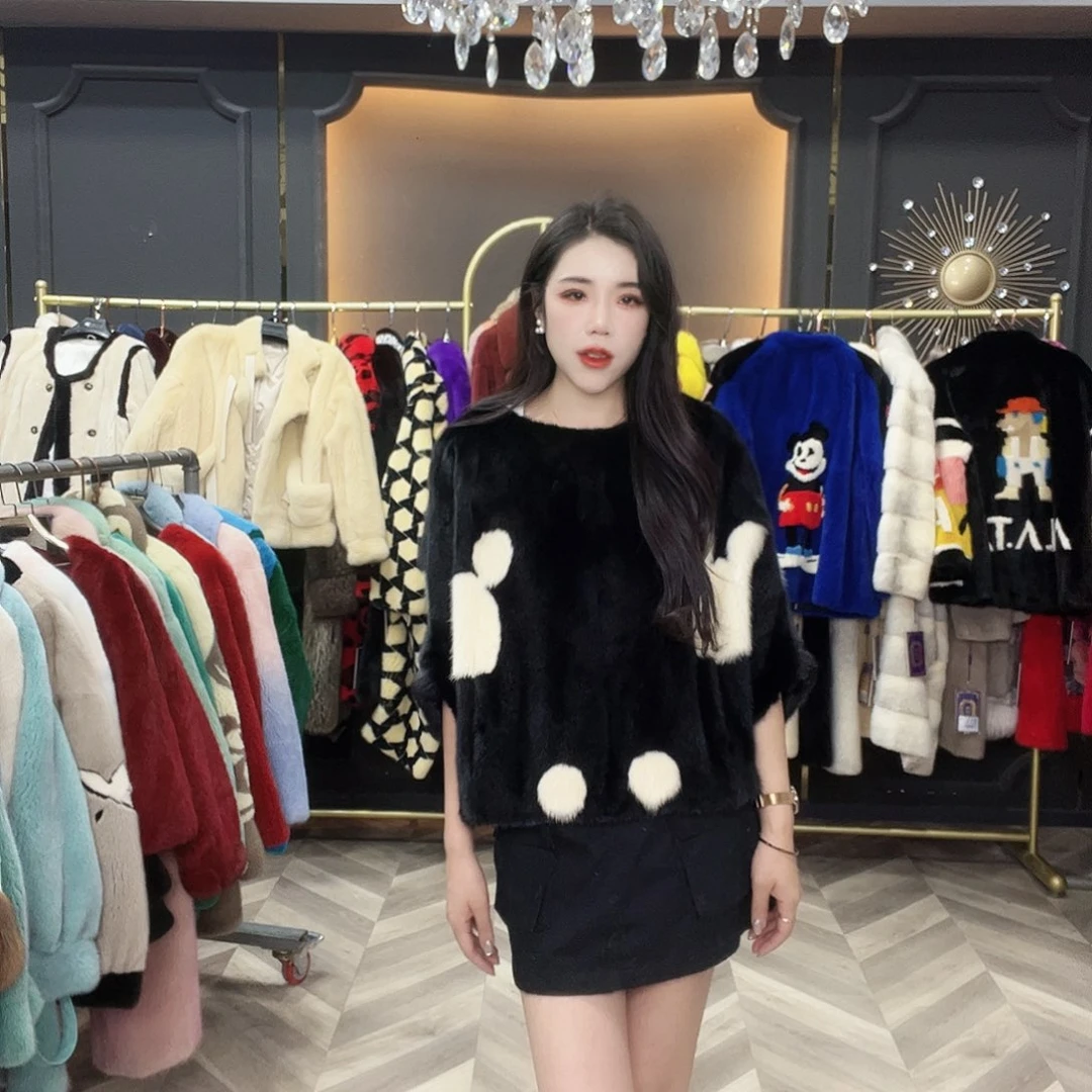 冬季新款时尚水貂毛