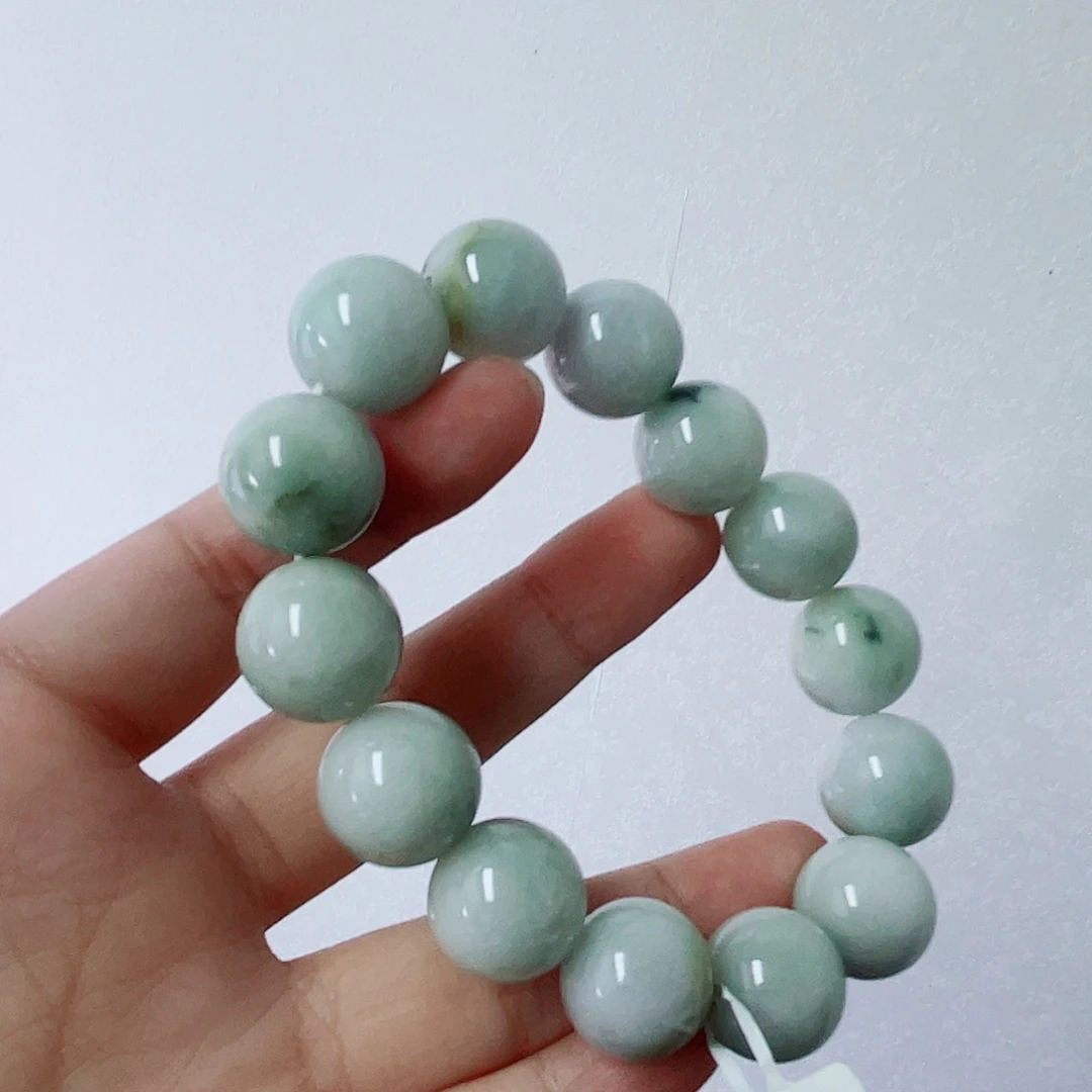 未镶嵌手链翡翠珠串