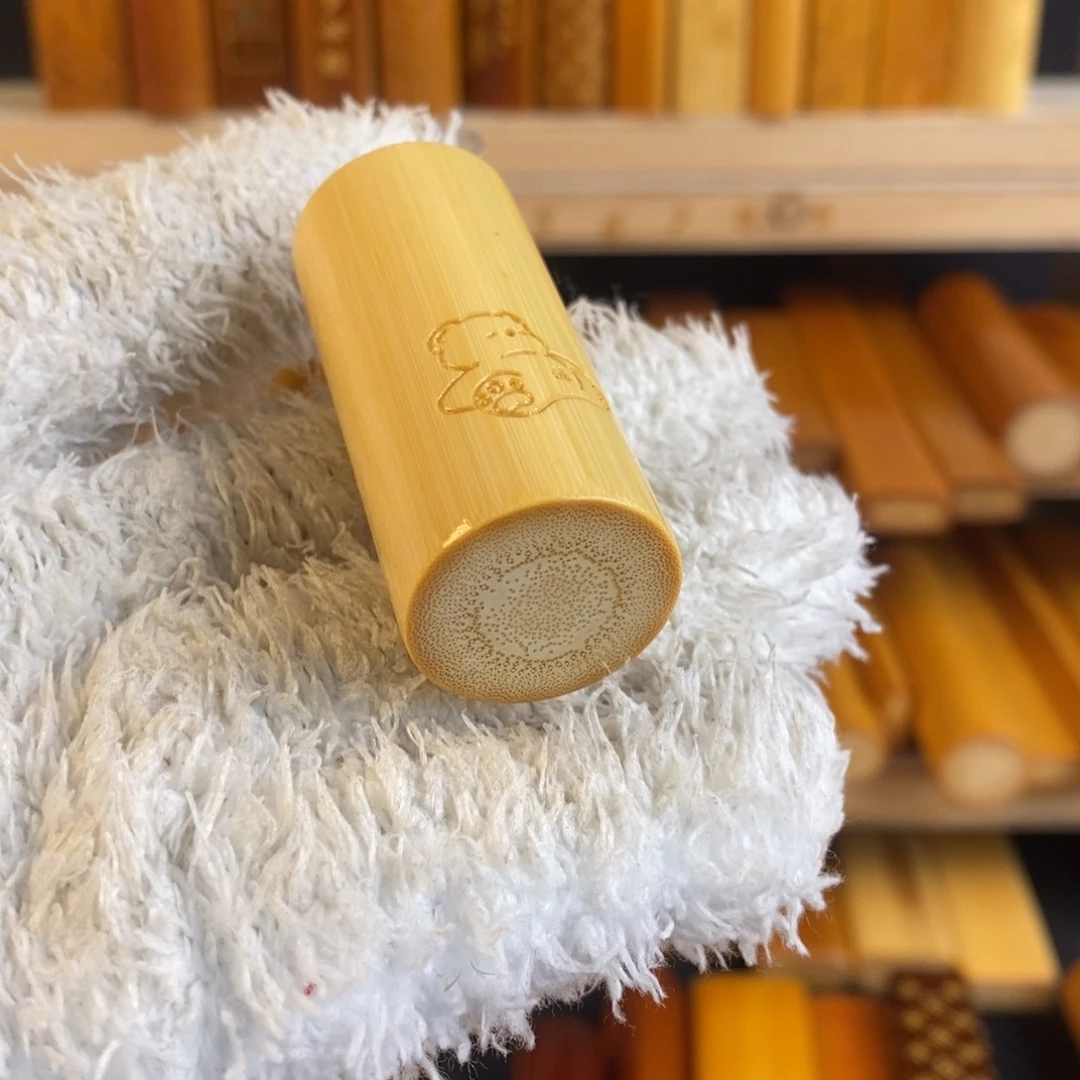 竹黄皮掌中宝 满密厚皮