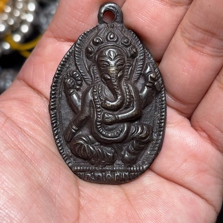 玻璃颈饰藏传喜马拉雅