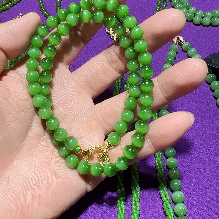 和田玉（碧玉）未镶嵌颈饰