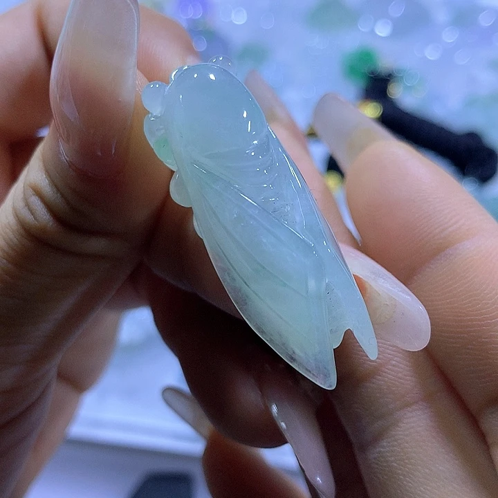 翡翠未镶嵌颈饰天然翡翠A货吊坠
