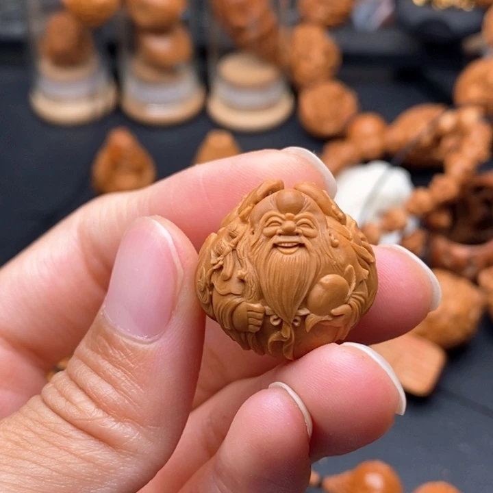 橄榄核吊坠s**n寿喜财