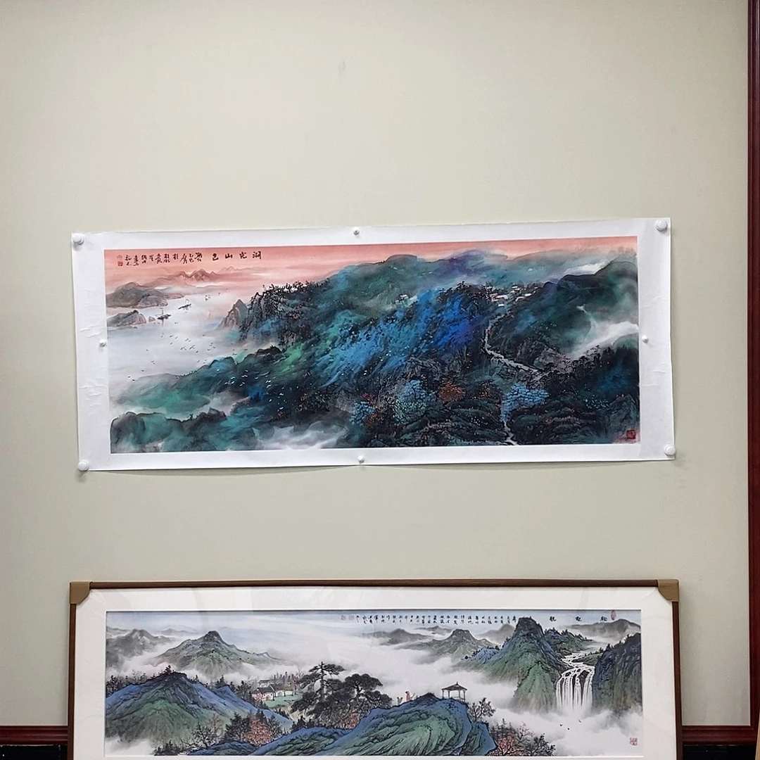国画张绪洪小六尺精品画作
