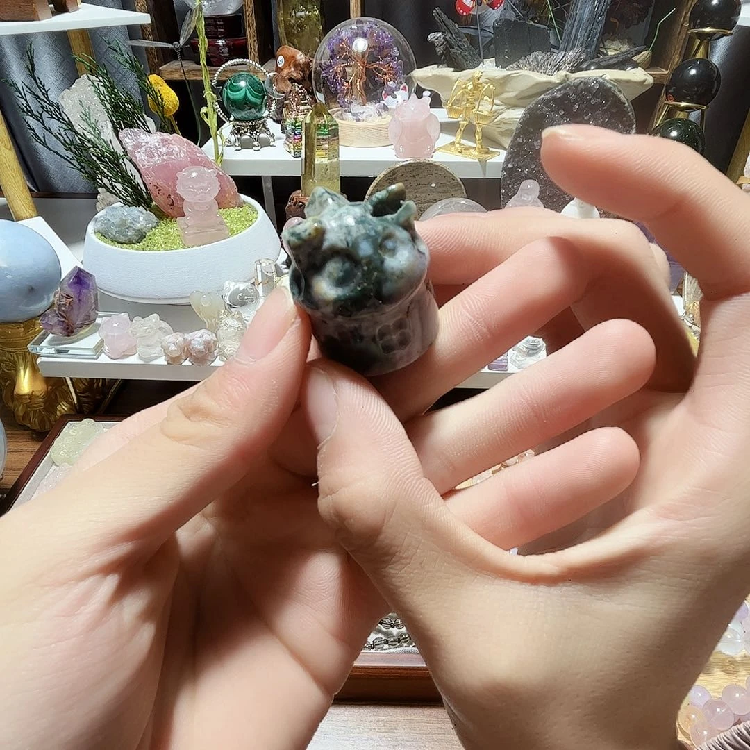 水晶未镶嵌珠宝半成品