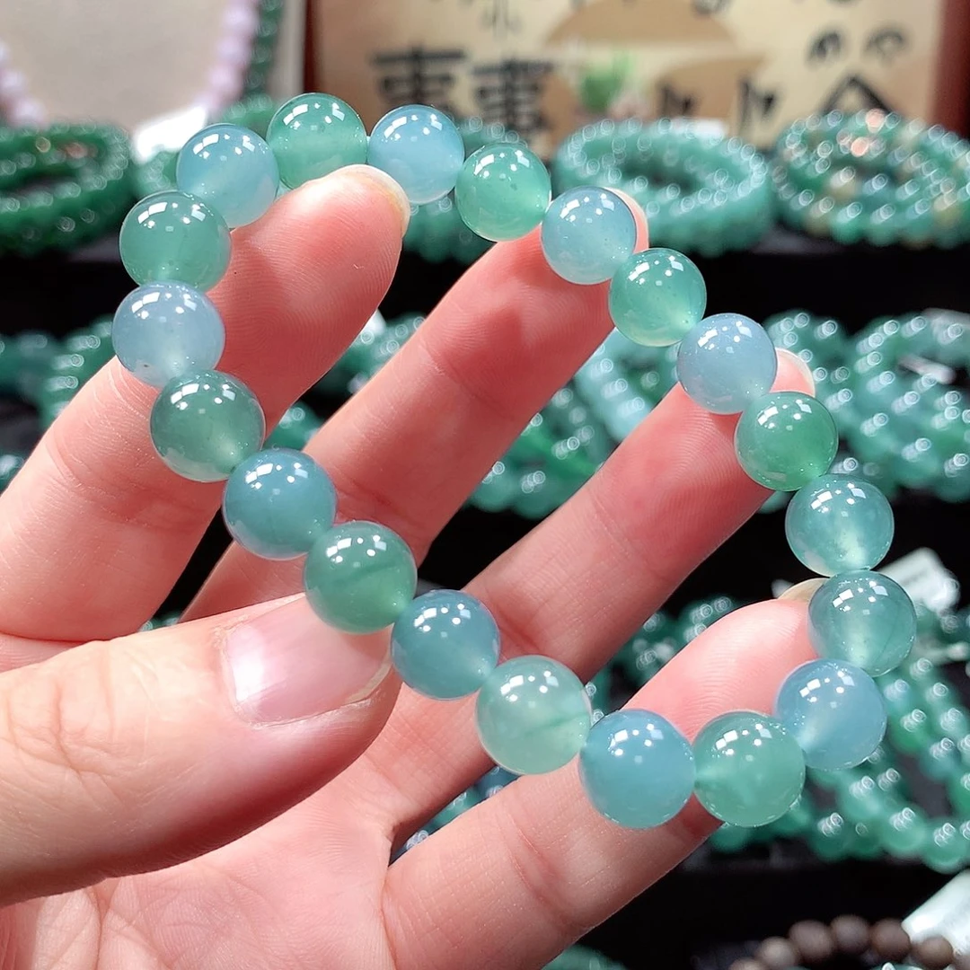 翡翠未镶嵌手链卡10