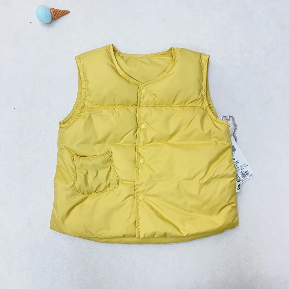 【2214】米乐熊羽绒马甲2214