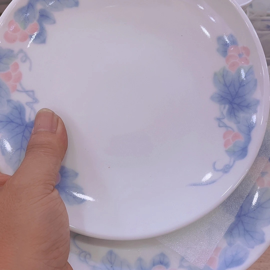 葡萄花18.5公分两只