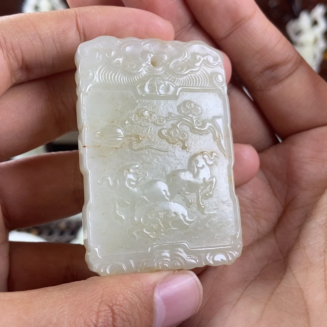 和田玉挂件未镶嵌用****i