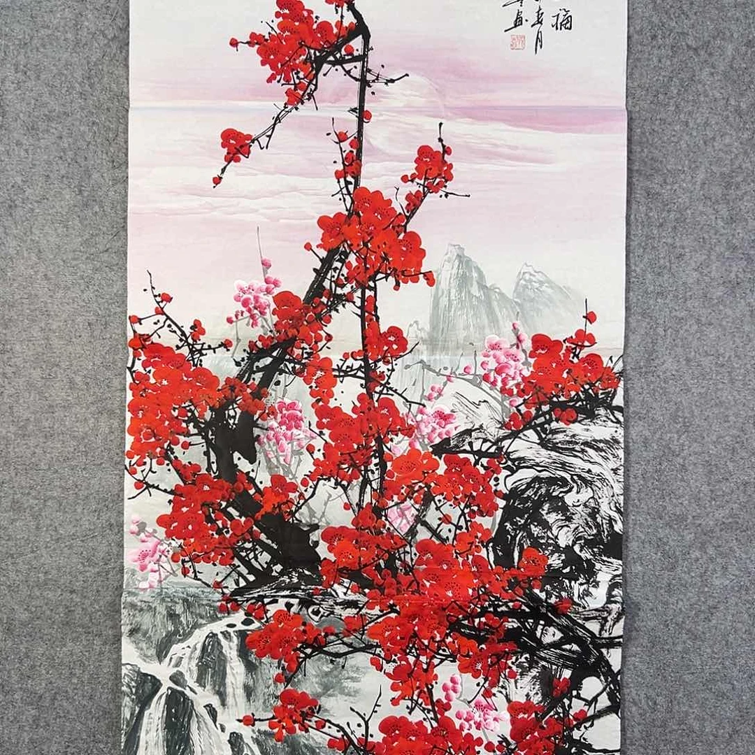 国画274 花鸟在此处飞翔也不太可能