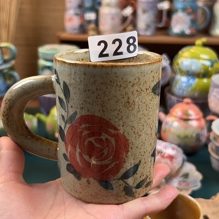 杯景德镇陶瓷手绘作品228