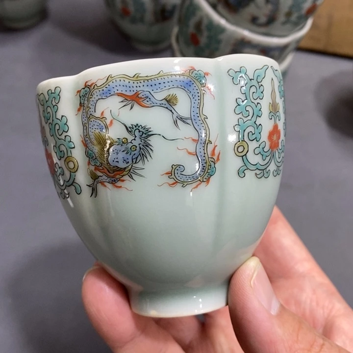 紫砂茶杯非常漂亮好看的花瓶