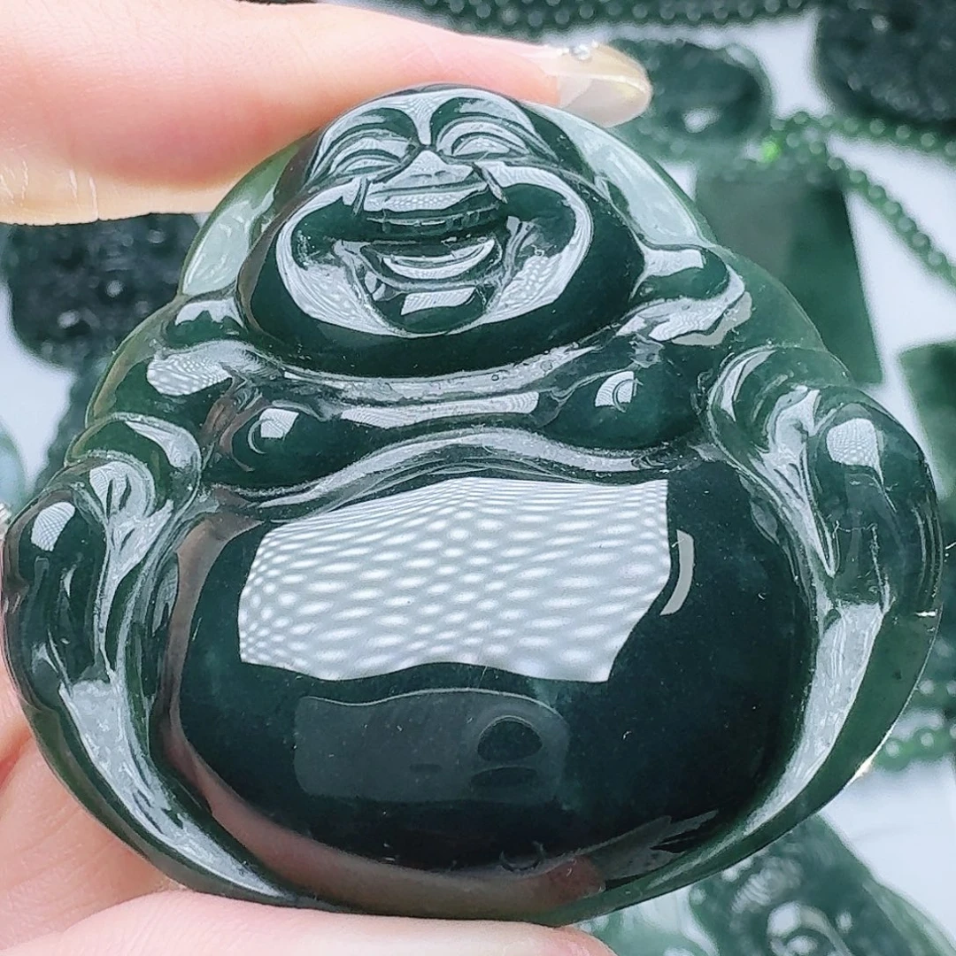 翡翠未镶嵌颈饰111