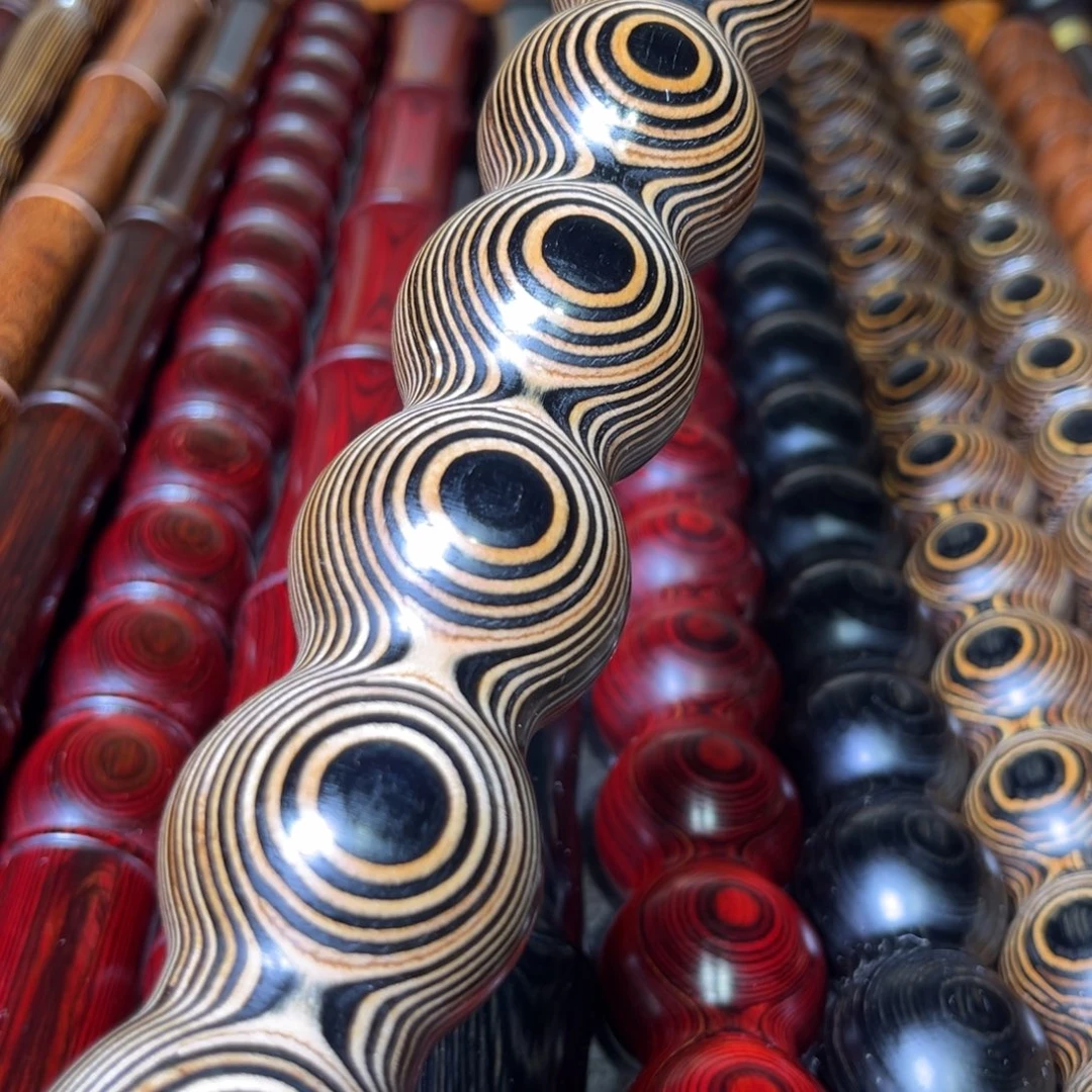 用***7大叶紫檀（黑酸枝木类）斑马木