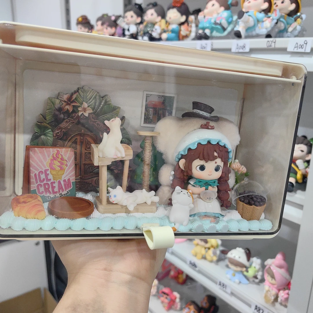 创意个性潮流DIY奶油胶抽屉柜时光工艺之作