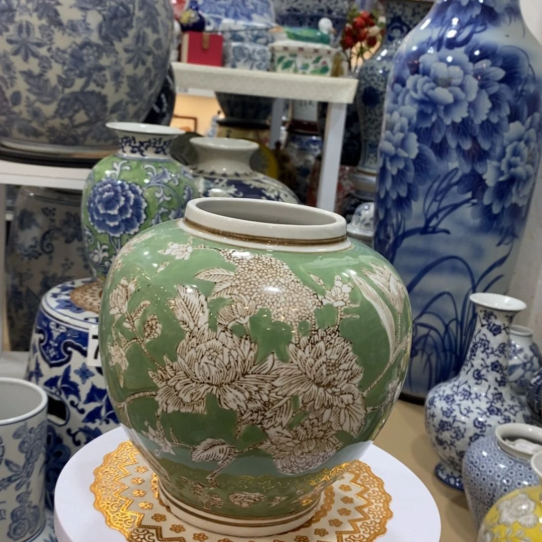 【闪购商品】摆件青花瓷大肚瓶福利一个
