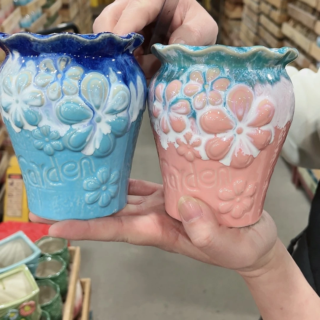 【闪购商品】陶瓷福利品凑满10元发货陶瓷花盆