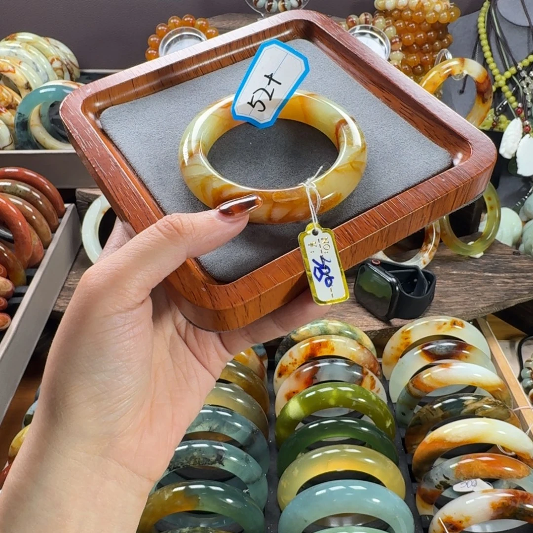 蛇纹石玉合金手镯