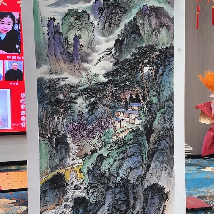 国画苏珊老师去伪存真原作