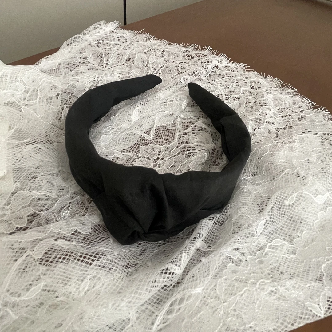 新款时尚百搭简约气质纯色发箍FX017