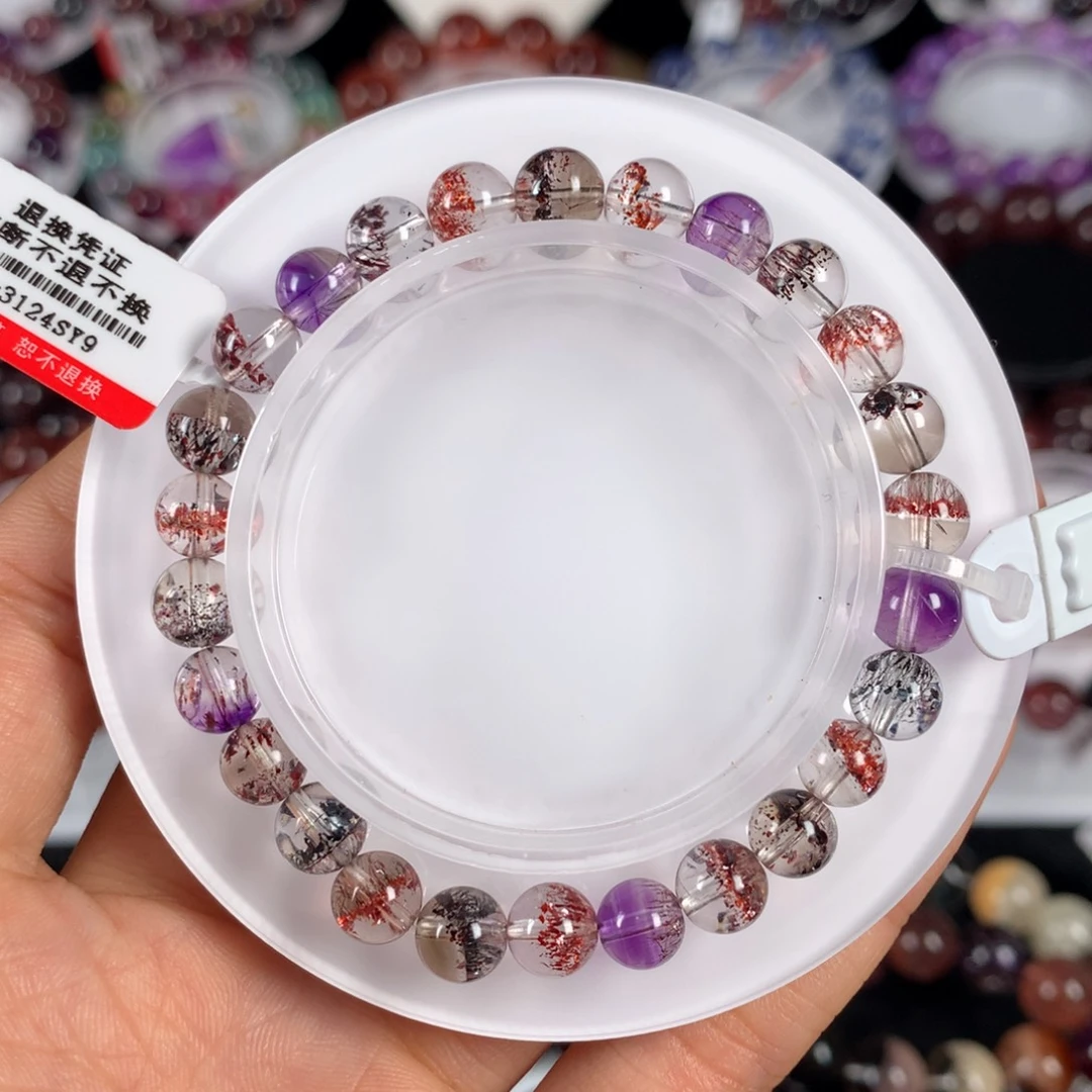 未镶嵌手链水晶彩梅毒液超七7.3