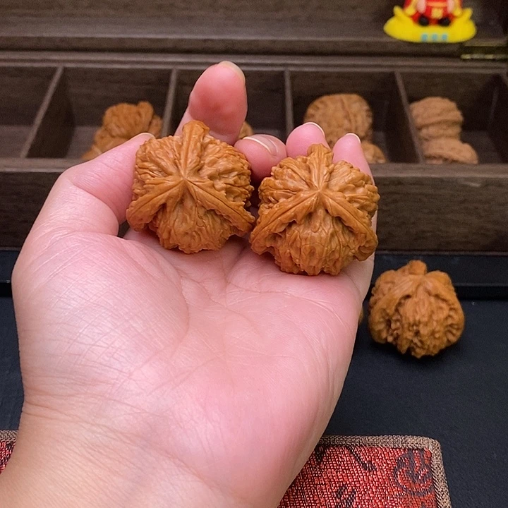春***夏把件文玩核桃白奔