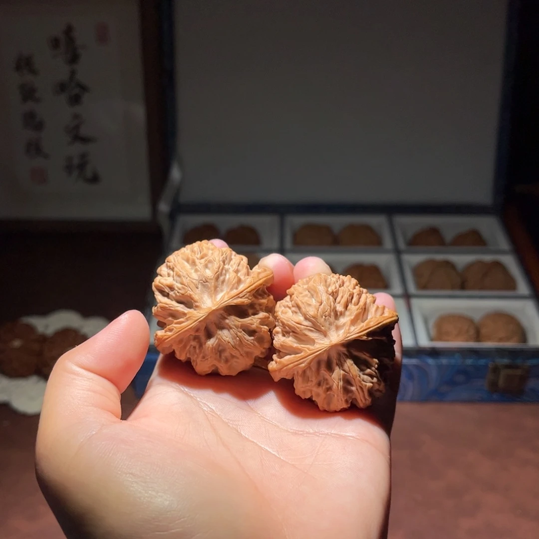 吊坠文玩核桃苹果园43