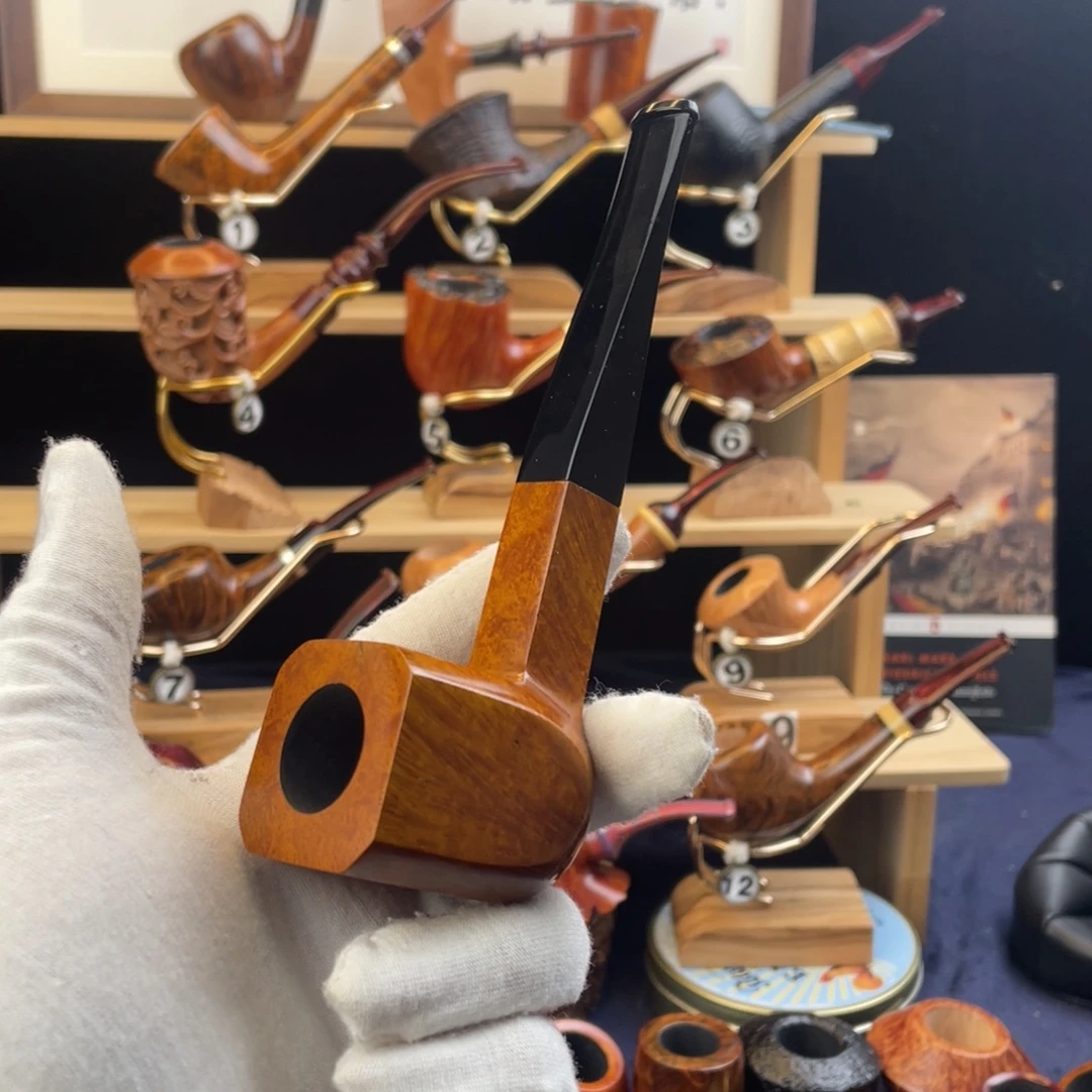 石楠木手工烟斗光面
