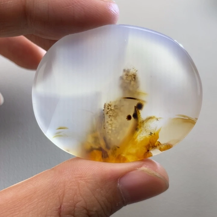 玛瑙/玉髓未镶嵌项圈星**海