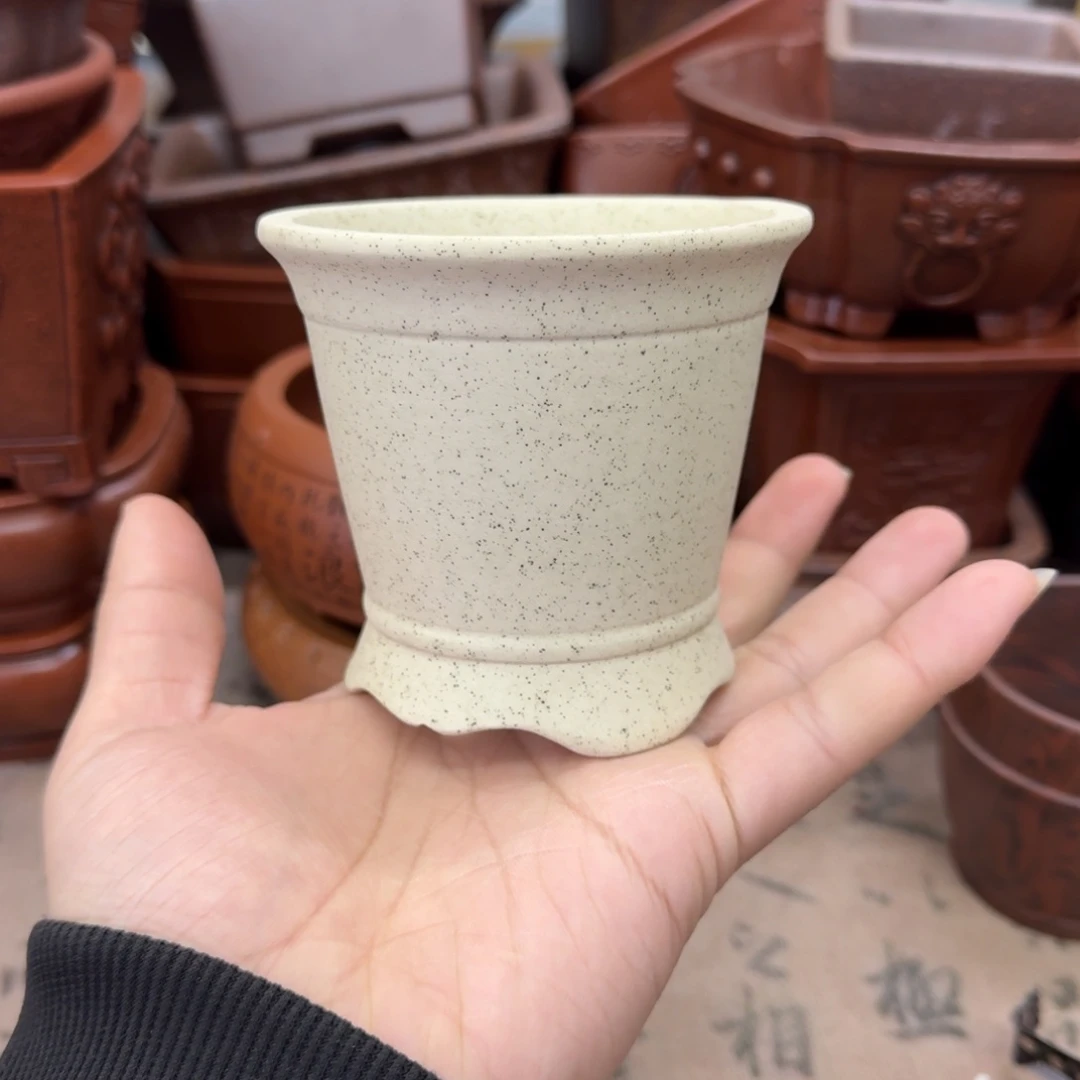 紫砂花盆宜兴紫砂正品8x7.8