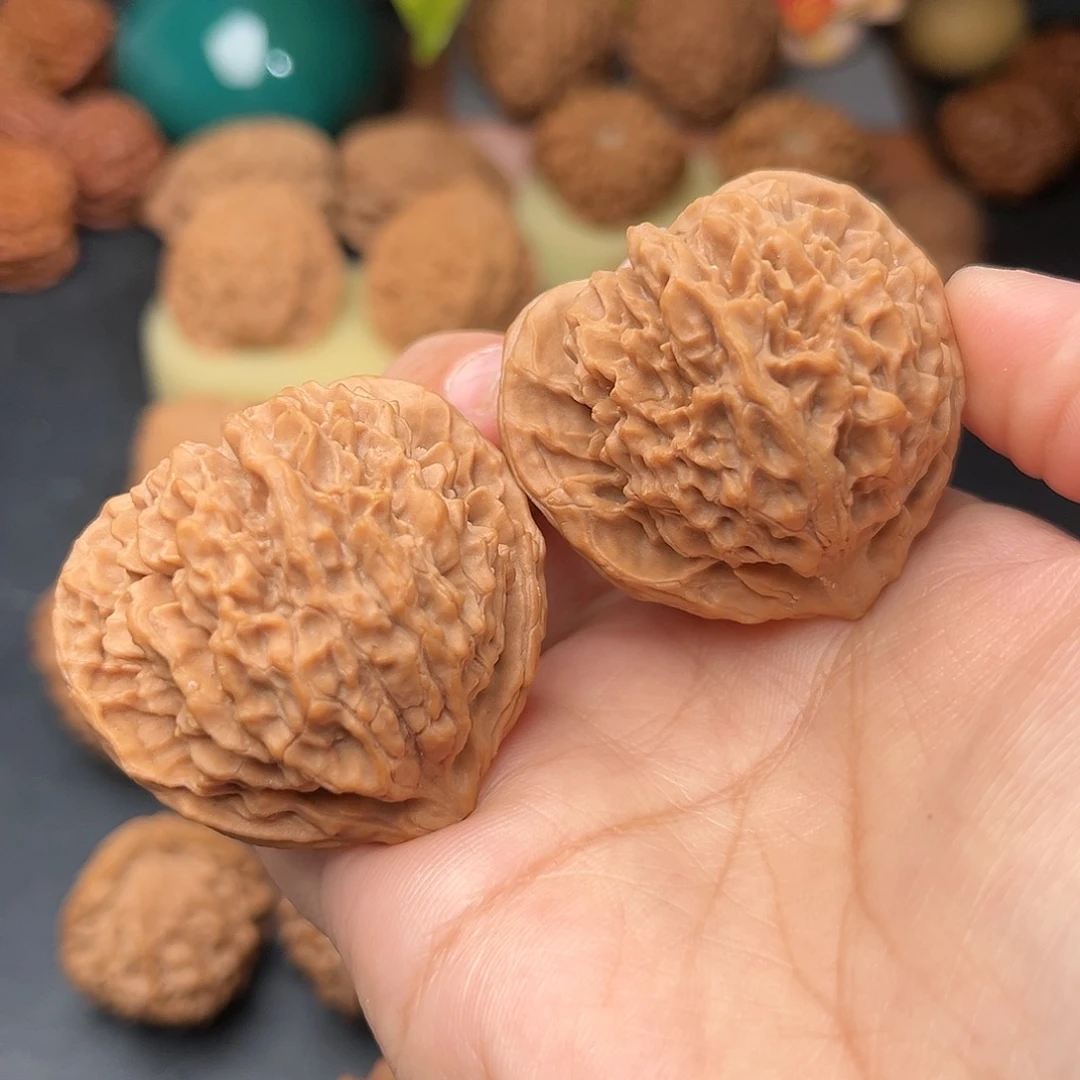 把件文玩核桃野生桃心全品41.5