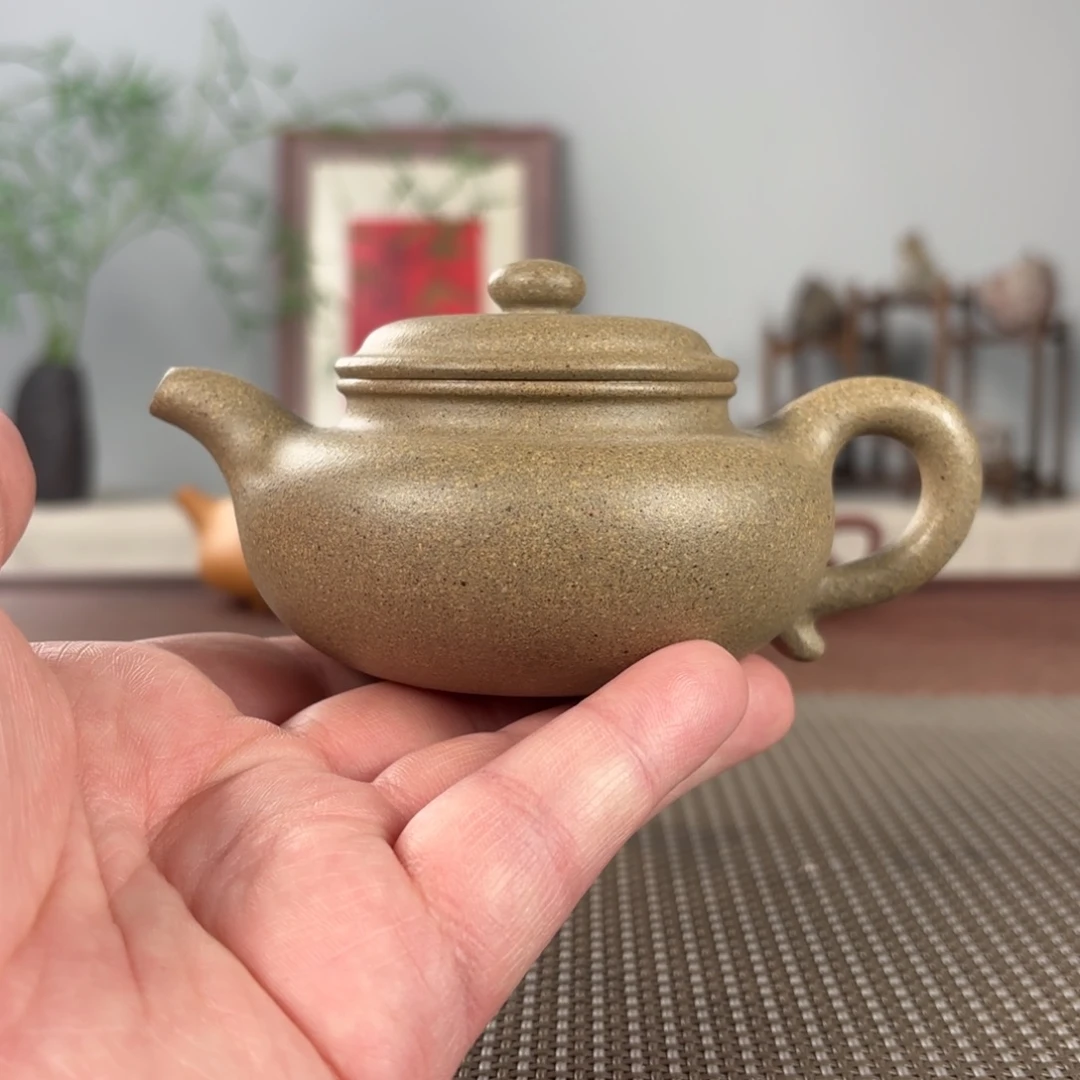 紫砂茶壶黄龙山原矿紫砂壶