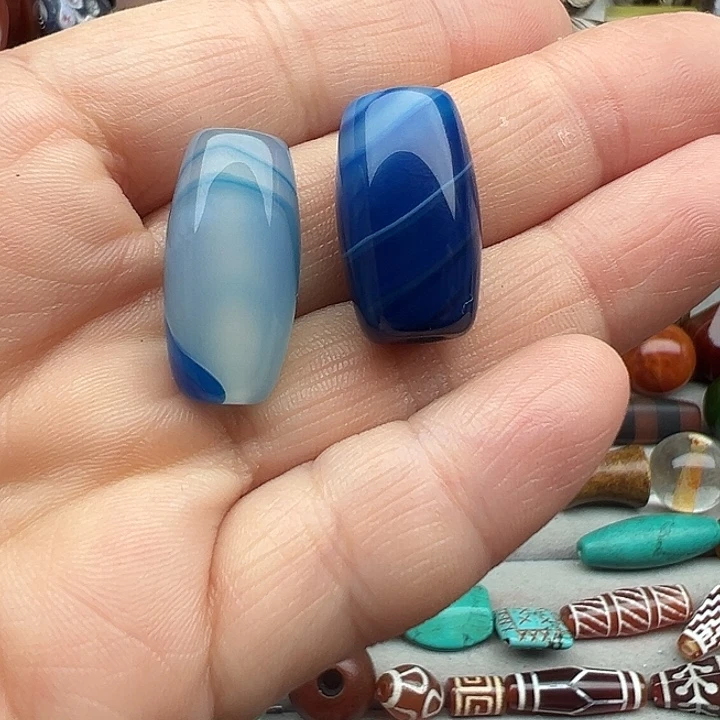 玛瑙/玉髓合金颈饰