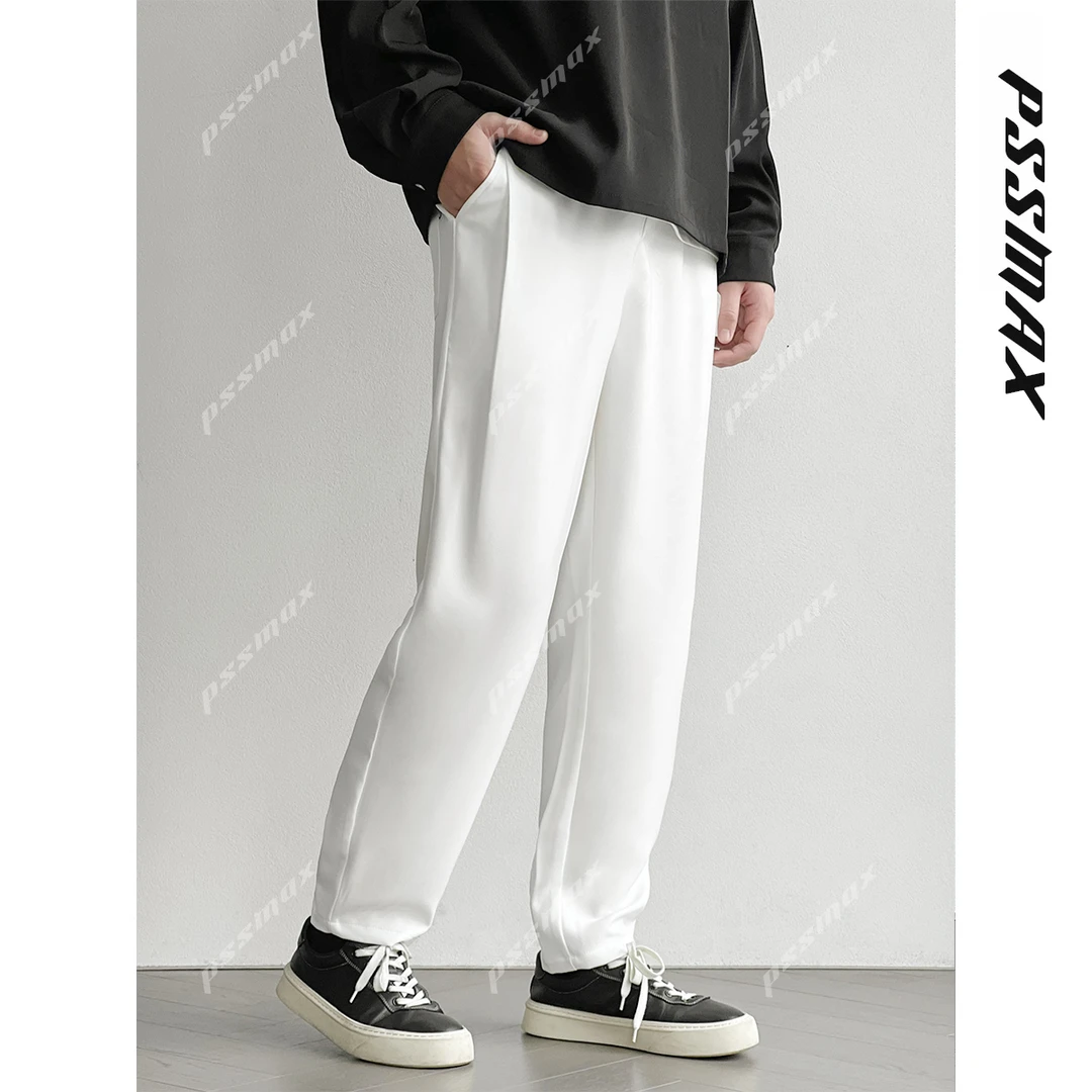 【现货】【PSSMAX】胖俗俗【CleanFit】2025秋冬宽松垂感重磅透气休闲裤