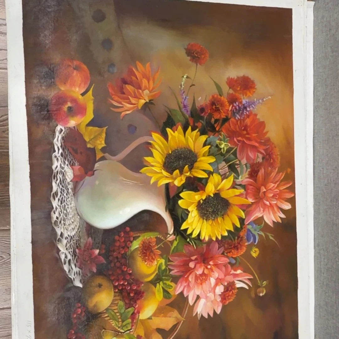 油画我也想要这样一