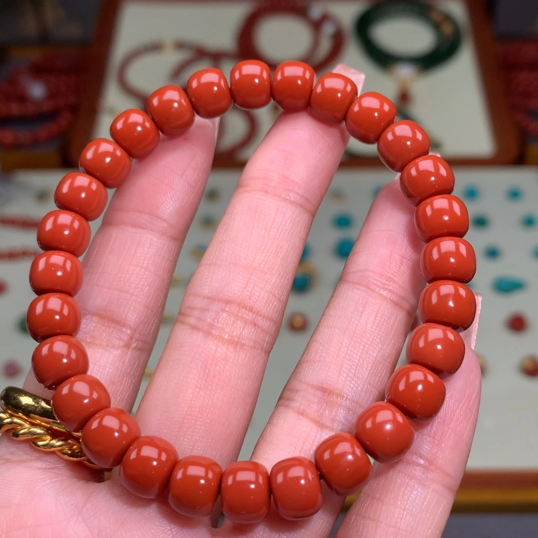 南红玛瑙颈饰未镶嵌