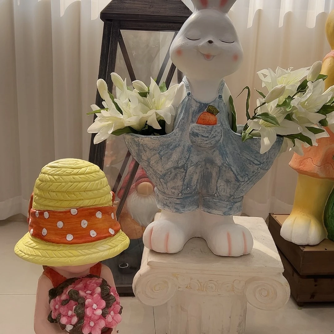 花园摆件红红火火