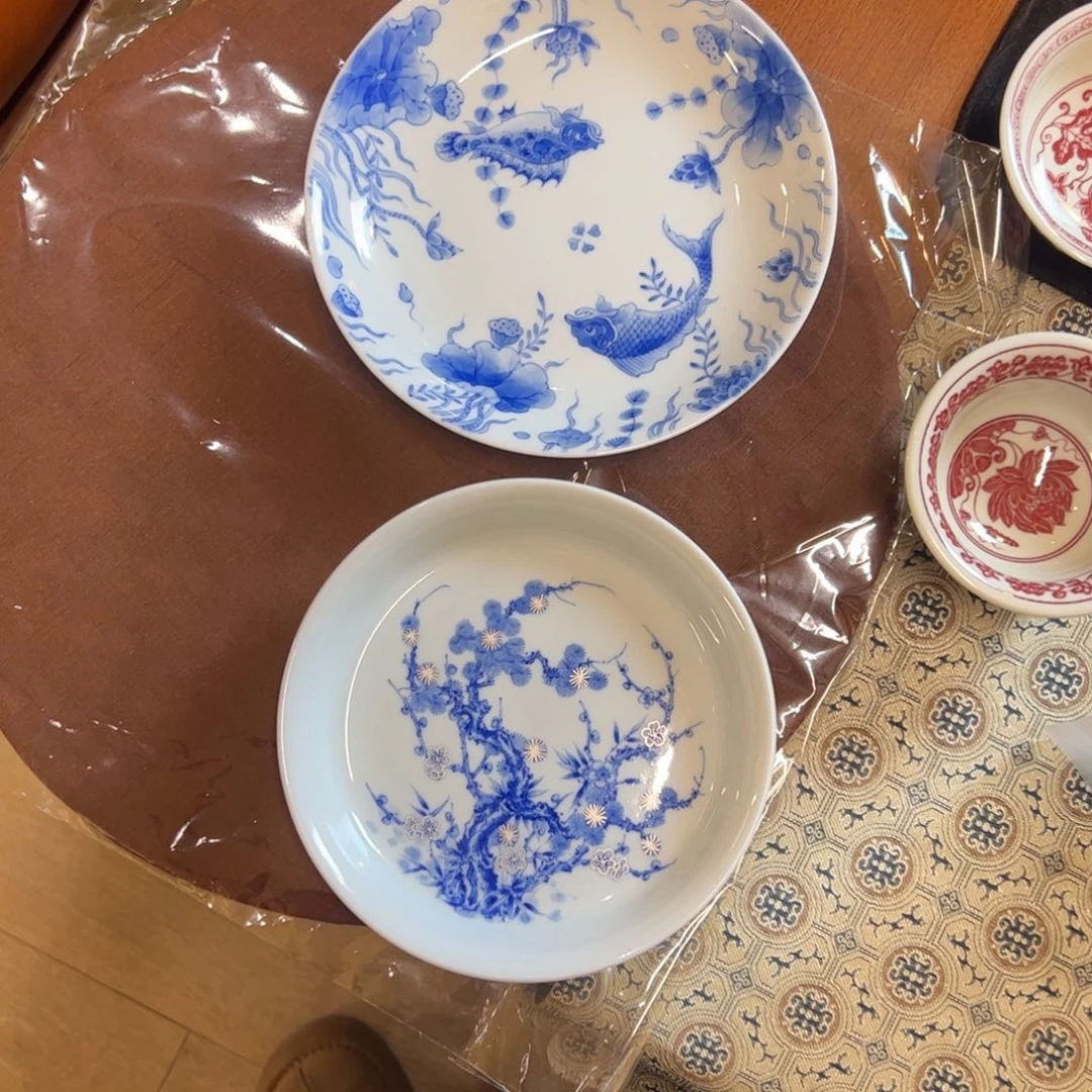 不*Y两个壶承手绘柴窑送个茶