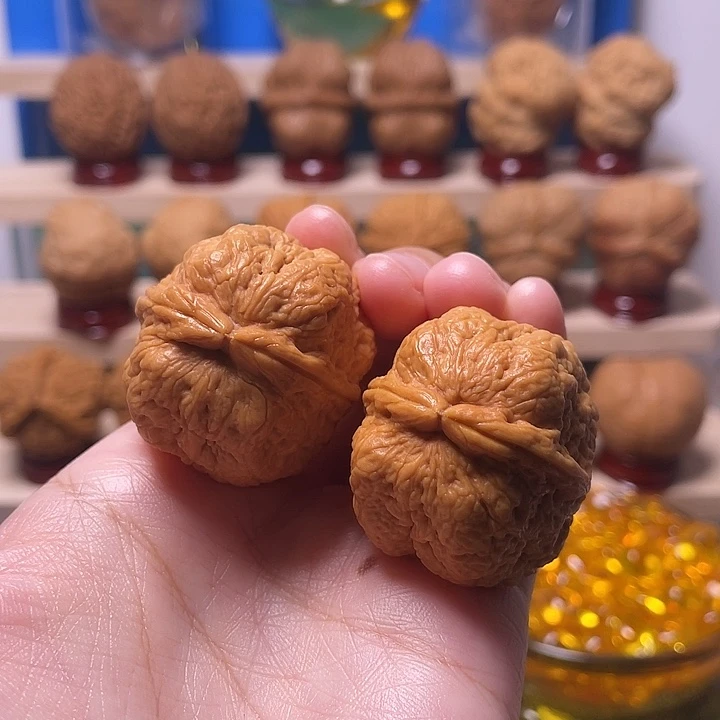 吊坠文玩核桃平头21