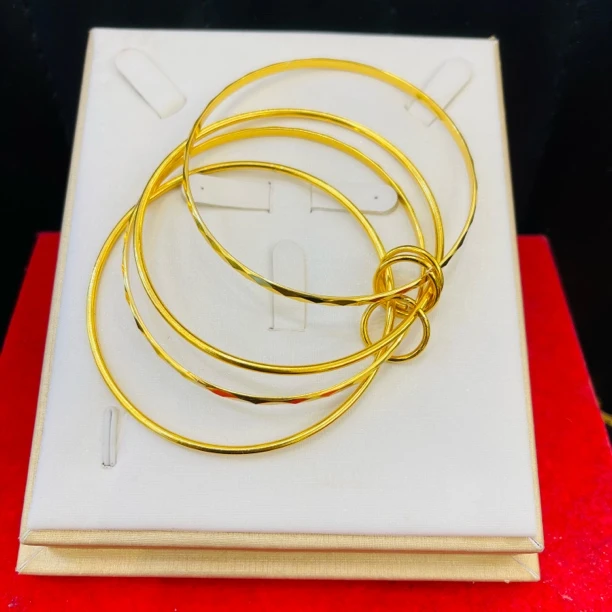 铜合金手镯 新款个性素圈手镯554时尚