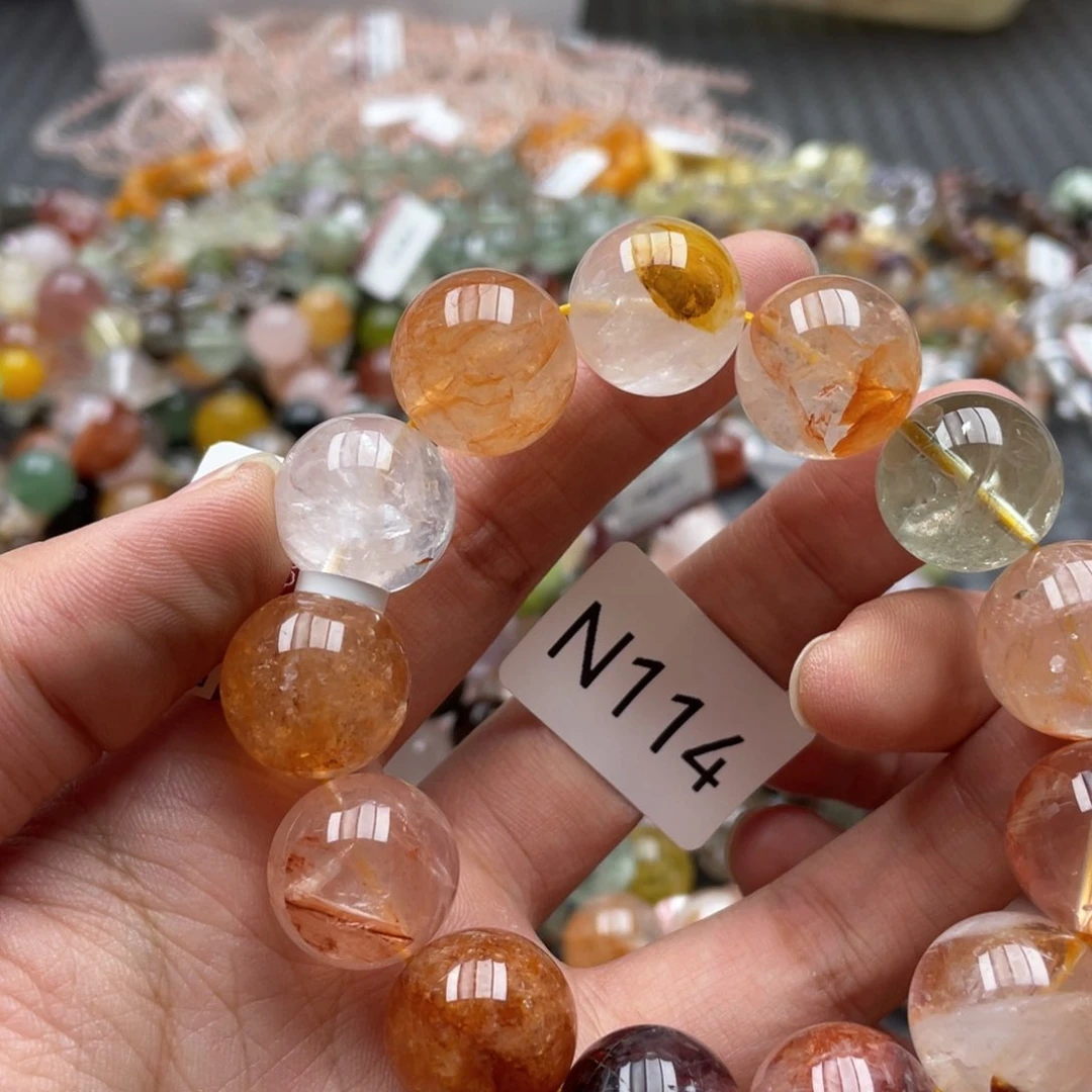 未镶嵌手链水晶多样性