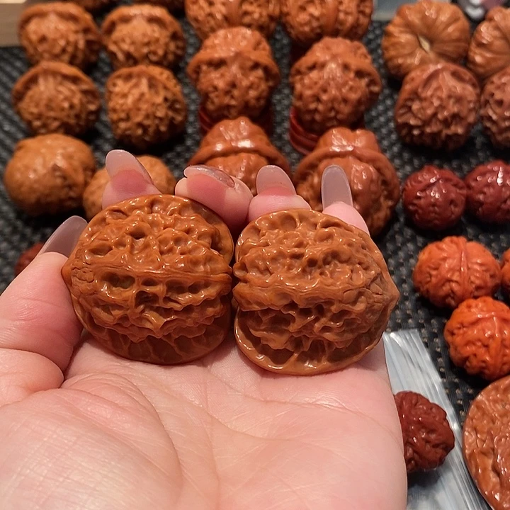 吊坠文玩核桃38白蛇谷0703